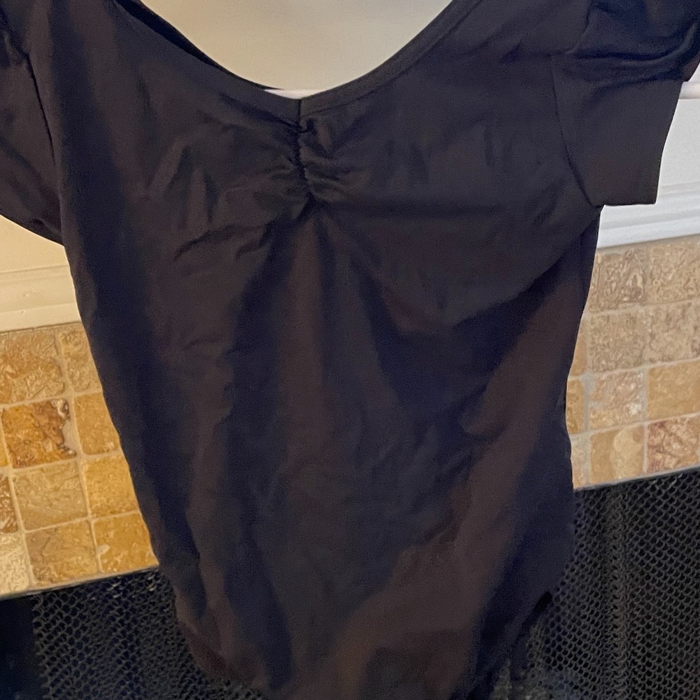 Black leotard